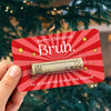 Personalized Santa Saw Your Wish List Money Gift Card Gift for Family & Friends LM32 669715