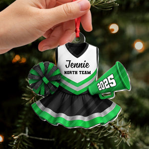 Personalized Cheerleader 2025 Acrylic Ornament Gift Cheer Coach LM32 897393