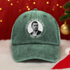 Never Stop Speaking The Truth 1993-2025 Charlie Kirk Washed Denim Baseball Cap HO82 65824