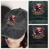 America 250th Anniversary 1776-2026 Patriotic Washed Denim Baseball Cap HA75 920850