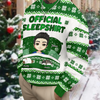 Official Sleepshirt Funny Family With Cat Ugly Sweater Personalized Gift For Cat Lovers HO82 900184