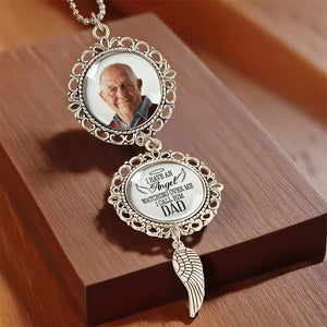Custom Photo I Will Carry You With Me Until I See You Again Memorial Car Hanging Ornament With Charm TH10 892457