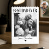 Custom Photo Best Dad Ever Personalized Building Block Father's Day Gift for Dad from Kids HA75 921496