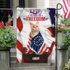 Custom Dog Cat Photo 250 Years Of Freedom 1776 2026 Patriotic American Garden Flag HO82 901304