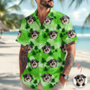 Custom Dog Face Hawaiian Shirt For Summer Holiday Dog Dad Gift CH07 911378