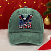 Faith, Family & Freedom 250 Years of America Washed Denim Baseball Cap LM32 897353