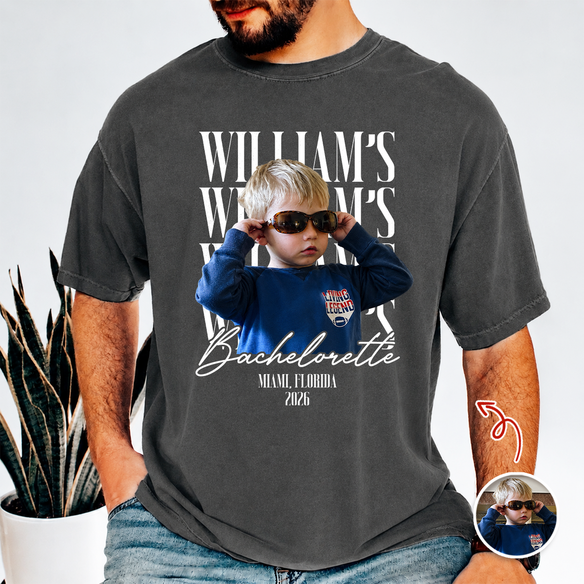 Custom Photo Bridal Party Comfort Shirt - Personalized Bachelorette Gift HA75 921976