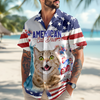 Custom Photo Pet Dad Pet Mom Independence Day Hawaii Shirt LM32 893439