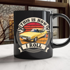 This Is How I Roll - Custom Car Photo Route 66 Vintage Black Mug CH07 899804