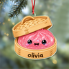 Custom Name Dim Sum Steamer Acrylic Ornament, Christmas Gift For Food Lovers TH10 171035