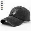 Charlie Kirk A True Hero Retro Style Washed Denim Baseball Cap HO82 65786