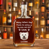 Custom Dog Photo Thanks For Picking Up My Poop and Stuff Whiskey Bottle For Dog Lovers CH07 895978