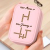 Personalized Being Your Mother Was A Gift Makeup box with LED LM32 893319