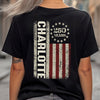 Custom Name US 250 Years Front And Back Dark Shirt TH10 896829