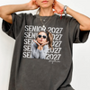Custom Photo Senior 2027 Comfort Shirt - Personalized Senior Gift, Proud Family Gift HO82 903220