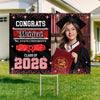 Custom Photo Congrats Class of 2026 Graduation Yard Sign CH07 910734