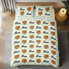 Custom Photo Dog Cat With Paw Bedding Set Gift for Pet Lovers TH10 171015