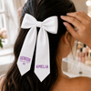 Personalized Custom Name On Ribbon Hair Bow For Senior TH10 170883
