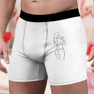 Custom Hot Girlfriend Photo Boxer Valentine's Gift TH10 898209