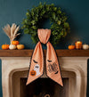 Personalized Embroidered Initial Halloween Ghost With Bat Wreath Sash LM32 669805