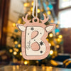 Personalized Reindeer Letter Wood Ornament For Christmas Gifts TH10 896319