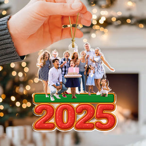 Custom Photo Season Of Our Love Family Acrylic Ornament Gift For Mom, Dad, Brother, Sister, Kids HO82 900070