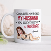 Custom Photo Anniversary Wedding Personalized Mug Gifts For Husband And Wife, Him And Her LM32 897577