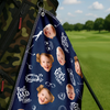 Custom Photo Best Dad By Par Golf Towel - Funny Gift for Dad, Husband, Golfer LM32 899975