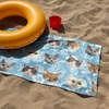 Custom Cute Cat Face Tropical Party Summer Beach Towels LM32 893467