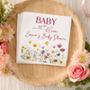 Custom Name Baby In Bloom Baby Shower Napkins CH07 911324