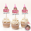 Custom Look Who’s Photo Cupcake Topper Funny Birthday Party Favors LM32 899913