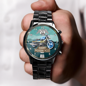 Custom Photo Motorcycle - Personalized Biker Hand Watch Motorcycle Lovers Gift CH07 895768