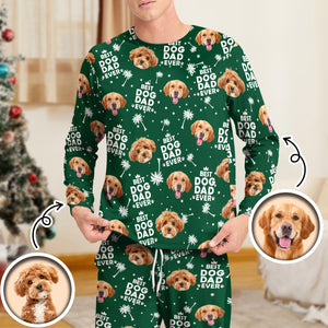 Custom Photo Best Dog Cat Dad Mom Ever Sleepwear CH07 899114