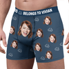 Custom Photo This Ball Belongs To Me Men's Boxer Briefs TH10 898173