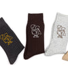 Custom Dad and Kid Outline Embroidered Socks Christmas Gift HO82 903512