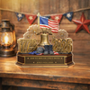 Personalized 250 Years Of Freedom 1776–2026 Acrylic Block Plaque - Veteran Gift, Patriotic Military Memorial Decor HO82 901900