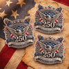 USA 250th Anniversary, 1776-2026 America Emblem Semiquincentennial Acrylic Pin HA75 920944