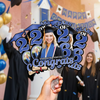 Custom Photo Congrats Class Of 2026 Face Fan HA75 920836