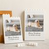 Custom Photo Merry Christmas To the Best Dog Dad Building Brick Blocks TH10 171009