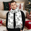 Personalized Dog Chinoiserie Toile De Jouy Style Scarf HO82 900758