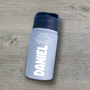 Personalized Adorable Icon With Name Kid Insulated Water Bottle With Straw LM32 893719