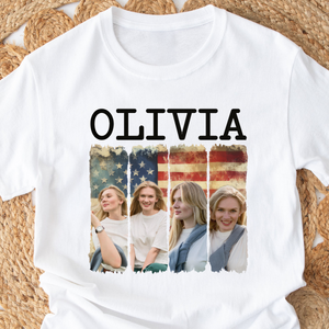 Custom Photo Stars & Stripes With America Flag Bright Shirt TH10 892973