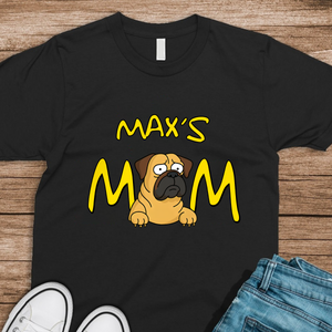 Personalized Dog Dad Dog Mom Dark Shirt HA75 892186