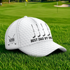Custom Name Best Dad By Par Classic Cap - Gift for Golf Dad TH10 169837
