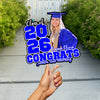 Personalized Congrats Class Of 2026 Face Fan Graduation Party Decoration LM32 899453