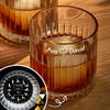 Personalized I F*cking Love You Engraved Vertical Line Whiskey Glass Naughty Valentine Gift CH07 899760
