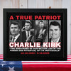 The Greatness Of Our Nation - A True Patriot Charlie Kirk Picture Frame HO82 65800