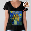 Custom Photo You And Me We Got This Under Starry Night - Personalized Dark Shirt CH07 896462