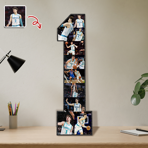 The Photo Collage And Wood Frame For Seniors And Birthdays For Basket Ball Lover TH10 896511