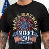 America 250 Semiquincentennial Fireworks Celebration Dark Shirt HO82 894604